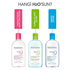 Bioderma Sebium H2O Yüz ve Makyaj Temizleme Suyu 250 ml