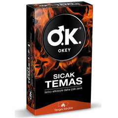 Okey Sıcak Temas Prezervatif 10 adet