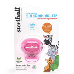 Steriball Hijyenik Diş Fırçası Koruma Kabı - Zebra