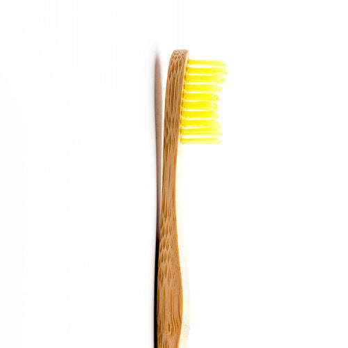 Humble Brush Doğal Yumuşak Yetişkin Diş Fırçası - Sarı