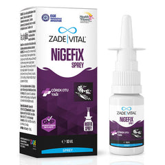 Zade Vital Nigefix Çörek Otu Yağı İçeren Sprey Takviye Edici Gıda 10 ml